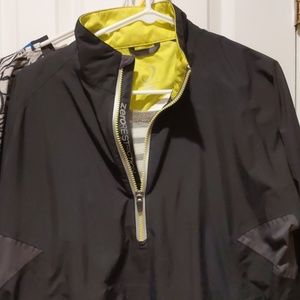 Waterproof Zero Restriction Quarter Zip Black
